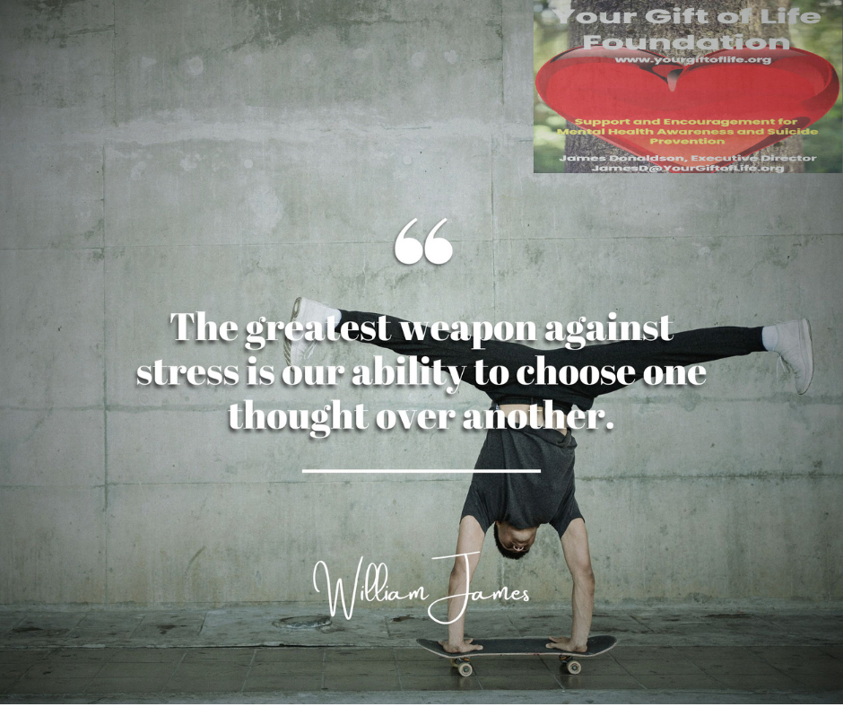 UCanMakeItIfYouTry - The Greatest Weapon Against Stress Is Our Ability to Choose One Thought Over Another